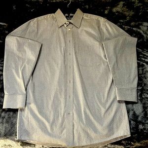 Stafford men’s long sleeve button down shirt